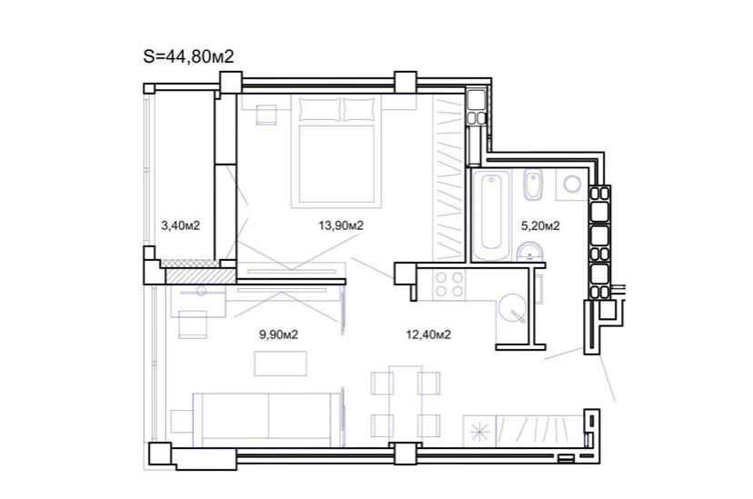 Апартаменты Michelangelo Apartment Минск-6