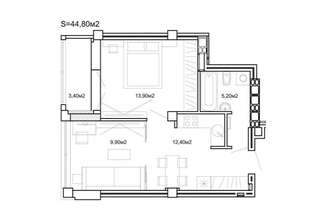 Апартаменты Michelangelo Apartment Минск Улучшенные апартаменты-27